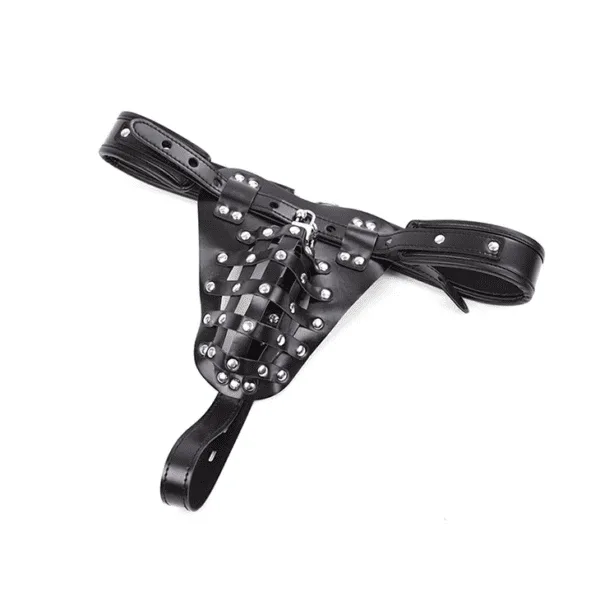 Mens Chastity Belt with Padlock and Key DP160