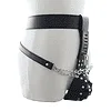 Mens Faux Leather Chastity Belt with Padlock and Key DP180
