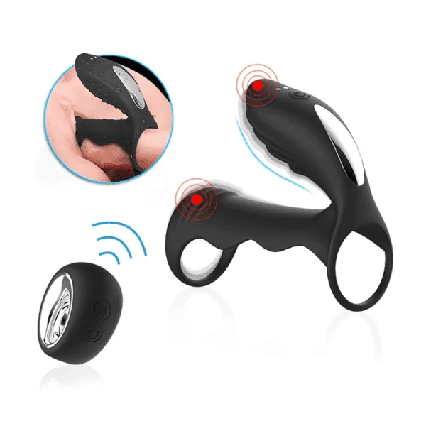 Remote Control Vibrating Cock Ring Sleeve DP353 DP354
