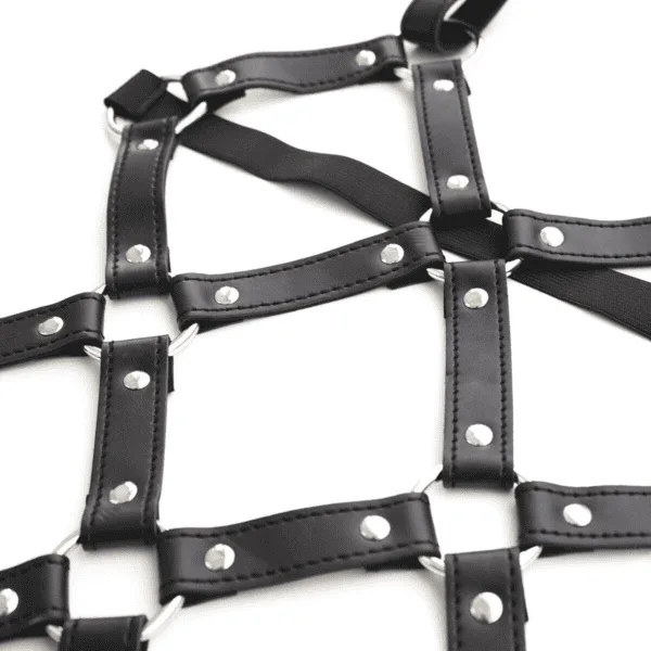 Slip On Body Harness With Elastic Straps DP456