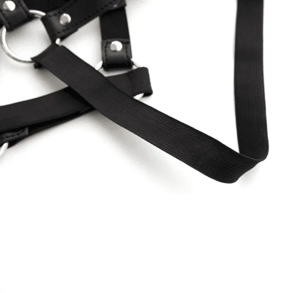 Slip On Body Harness With Elastic Straps DP456