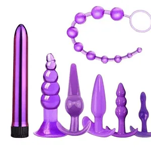 7pcs Anal Butt Plug Vibrator Set – ABPS05 - DP476