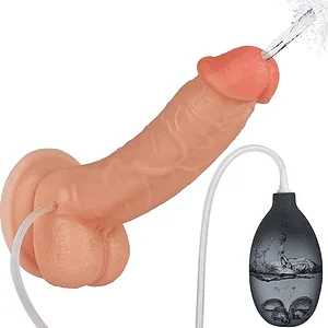 9 Inch Realistic Feel Ejaculating Squirting Dildo DP822