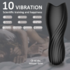10 Vibration Modes Automatic Oral Climax Men Masturbation Cup DP419