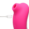 8-Speed Magenta Sucking Massager JC004